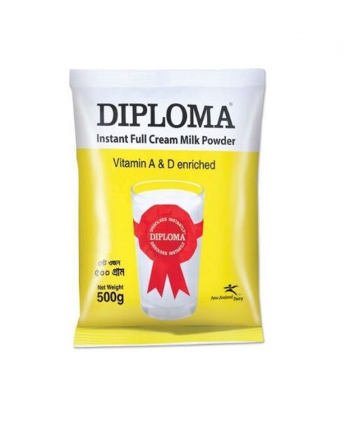 Diploma Instant Full Cream Milk Powder 500 gm