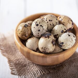 Quail Eggs 6 pcs