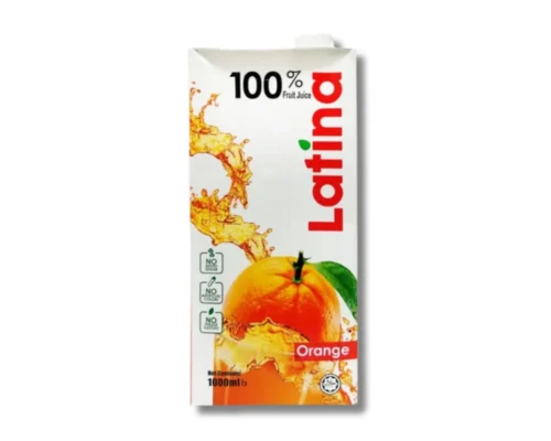 Latina 100 % Juice (Orange) 1 ltr