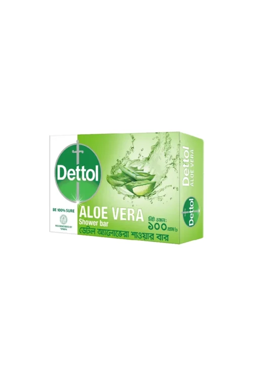 Dettol Aloe Vera Shower Bar 100 gm