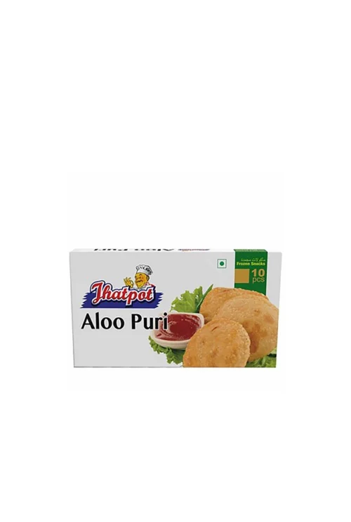 Jhatpot Aloo Puri 454 gm 10 pcs