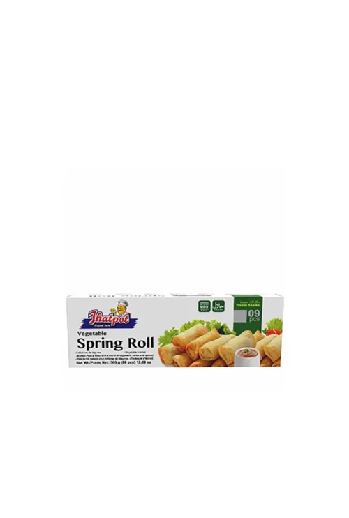 Jhatpot Vegetables Spring Roll 360 gm 9 pcs