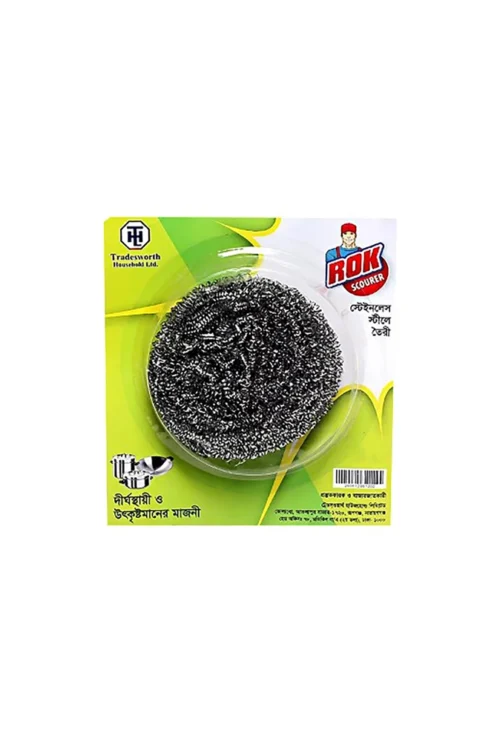 Rock Dishwashing Steel Scourer each