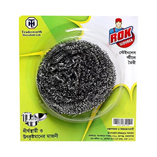 Rock Dishwashing Steel Scourer each